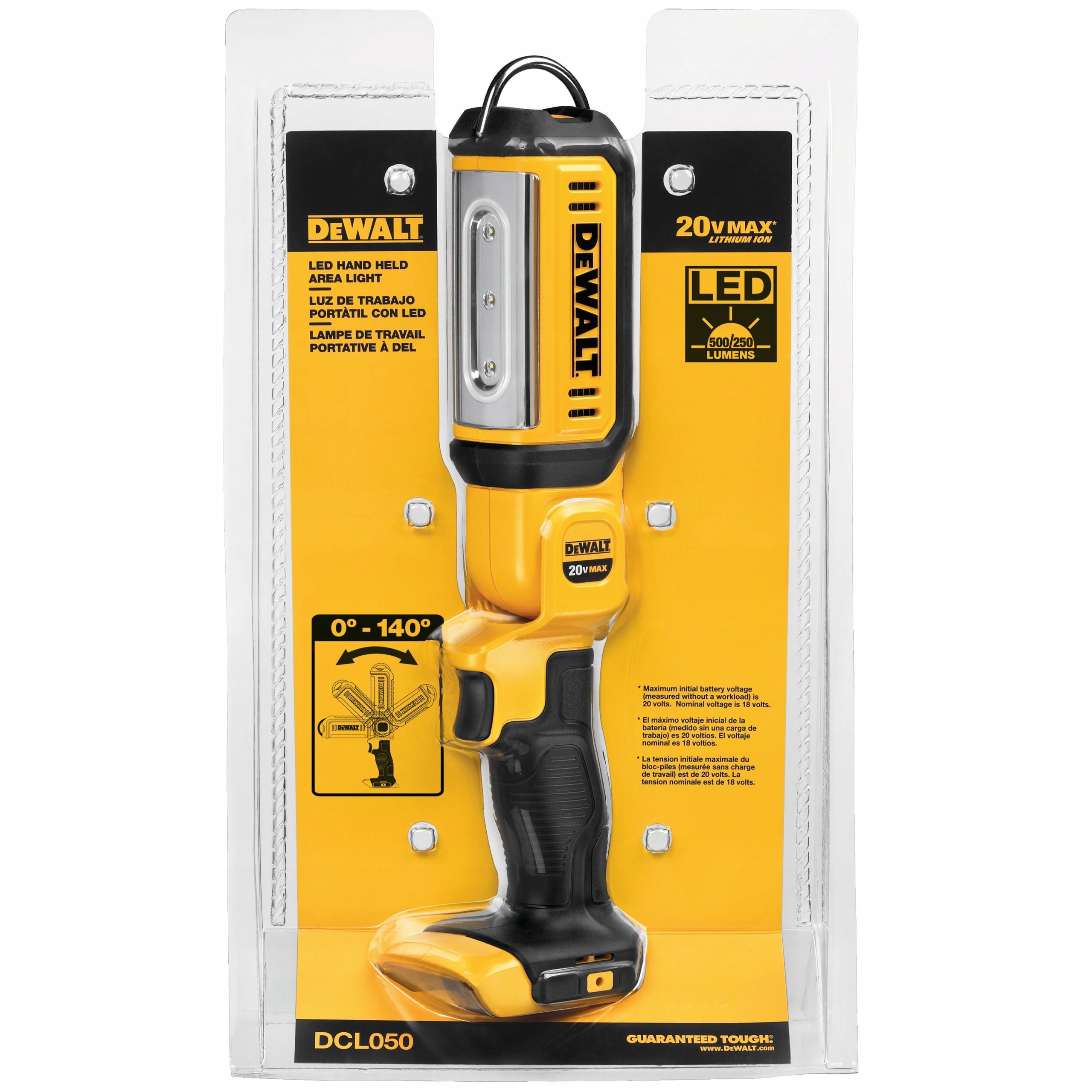 

Zestaw elektronarzędzi DeWalt DCL050-XJ