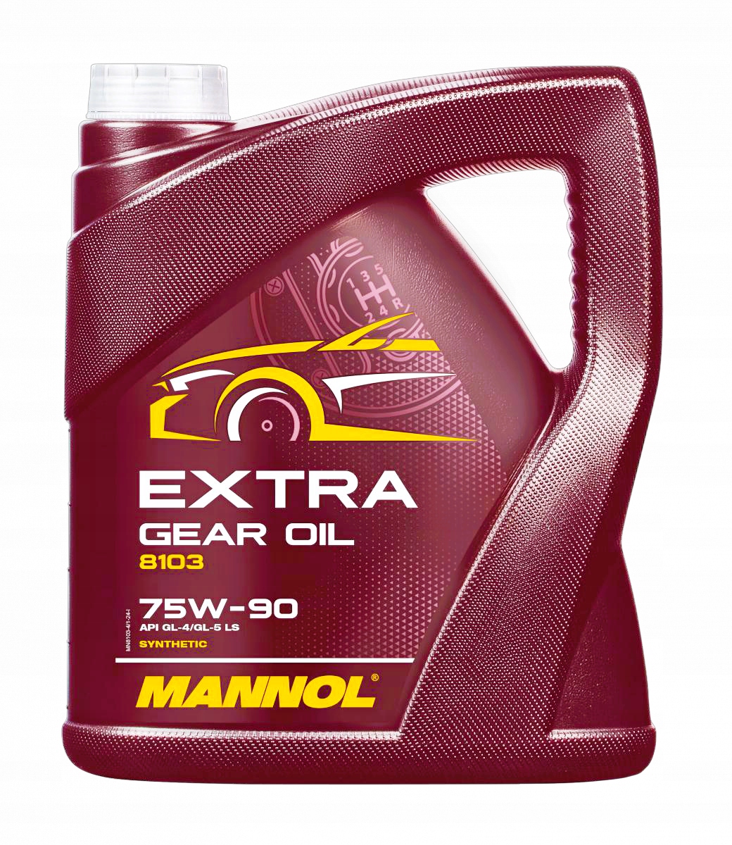 75W90 GL-4/GL-5 Ls Limited Slip Olej Przekładniowy Mannol 4 litry