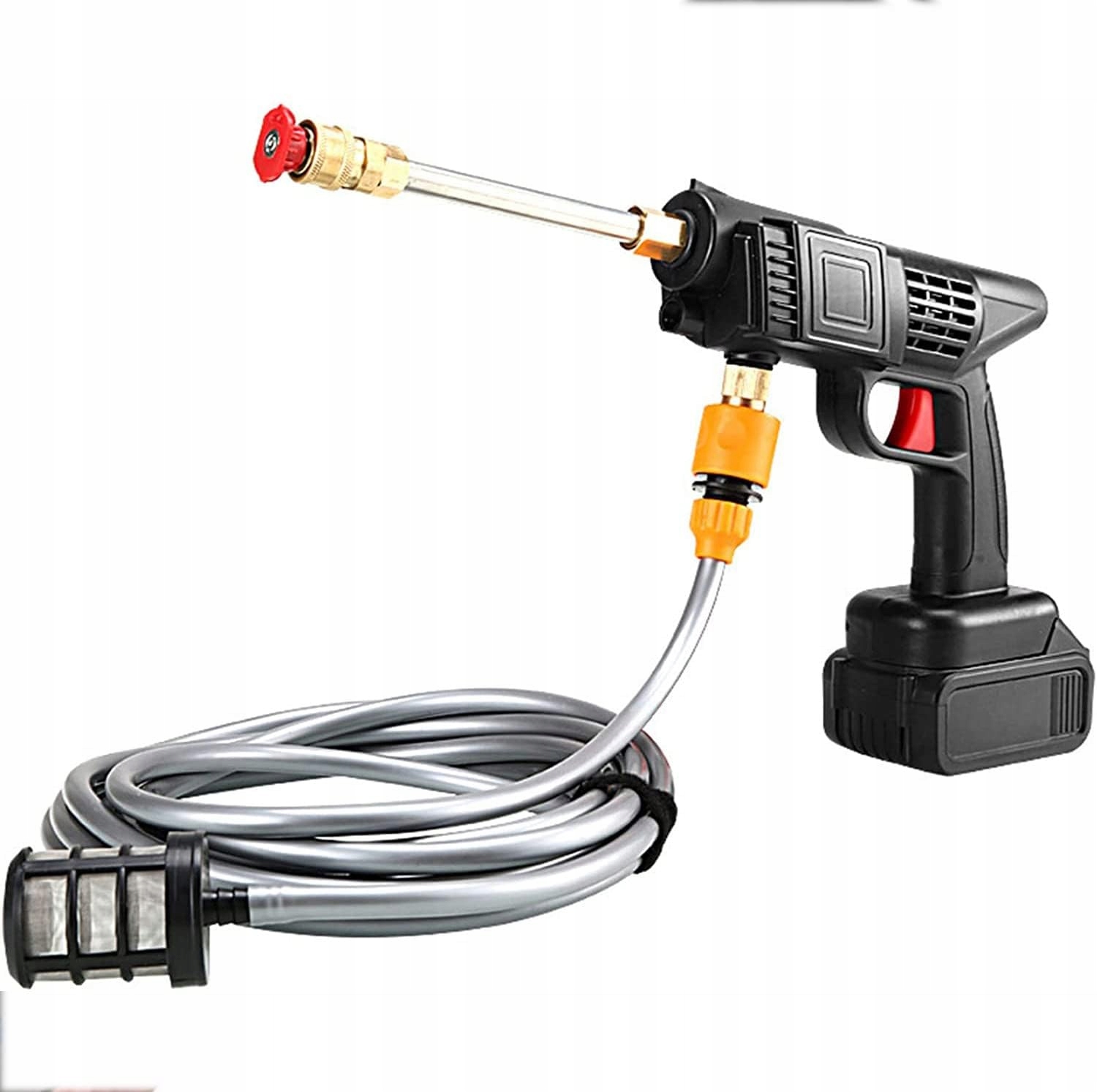 Akumulátorová Tlaková Myčka KD663 68V Kufr Kraft&dele