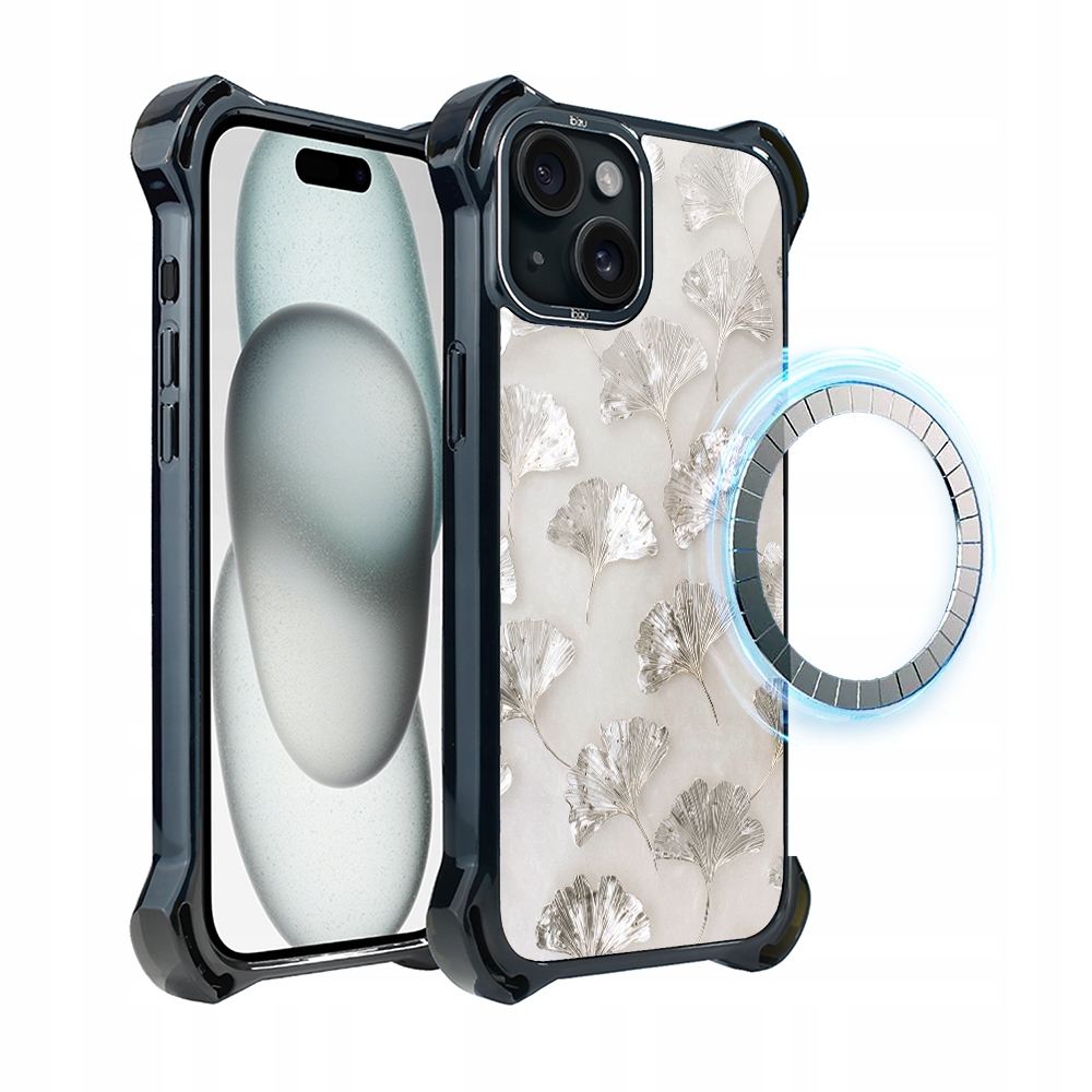 Pouzdro pro iPhone 15 Plus Ibizu DropGuard Ultra s MagSafe, Bílý Onysk