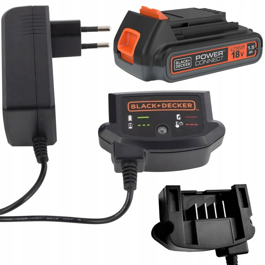 

Black Decker Ładowarka Akumulator BL1518 bateria