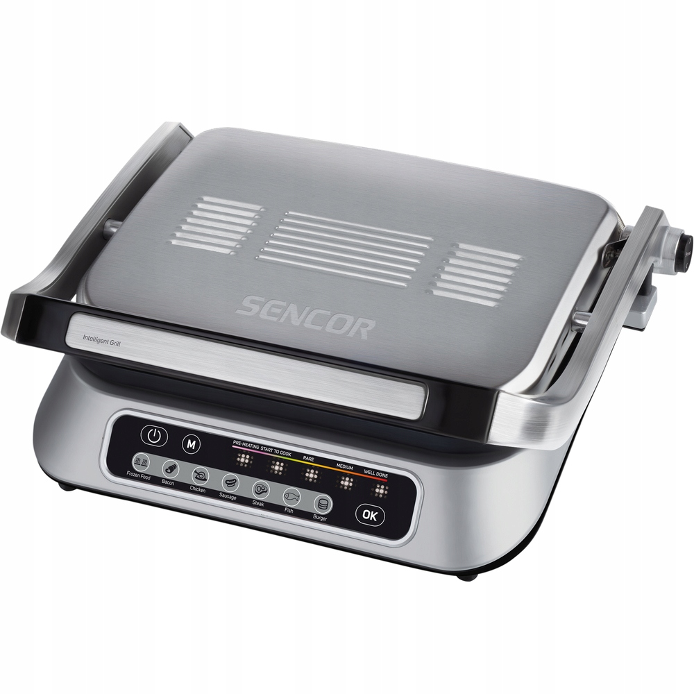 Inteligentní kontaktní gril Sencor Sbg 6031SS, 2 100 W