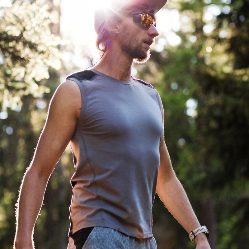 Bezrękawnik męski termiczny wełna MERINO WOOL L Marka Woolmed