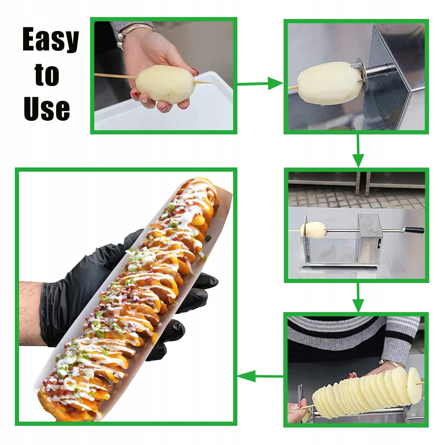 WYKRAWACZ KRAJACZ DO ZIEMNIAKÓW WARZYW SPIRALA WYKRAWACZ DO ZIEMNIAKÓW EAN (GTIN) 6975912035560