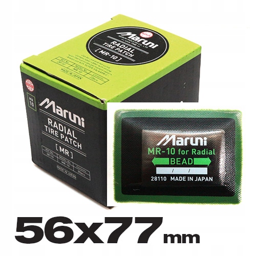 Łata Łatki Wkład Wulkanizacyjny Radialny do opon Maruni MR-10 56x77