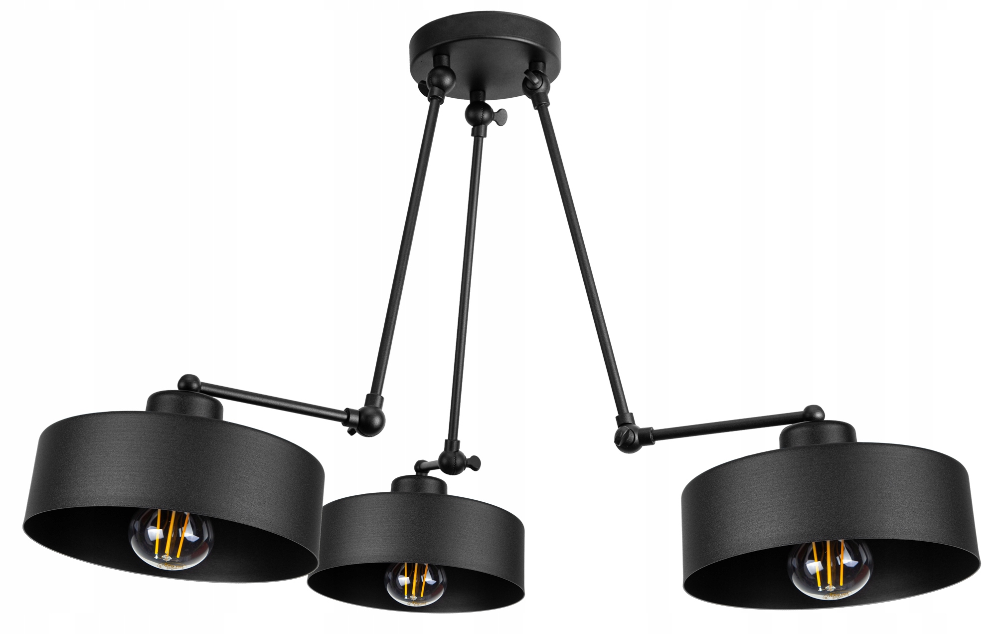

Lampa Sufitowa Plafon Żyrandol Loft Edison Led