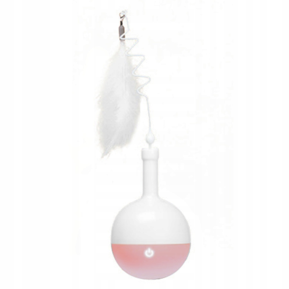 

Zabawka interaktywna z piórkiem dla kota