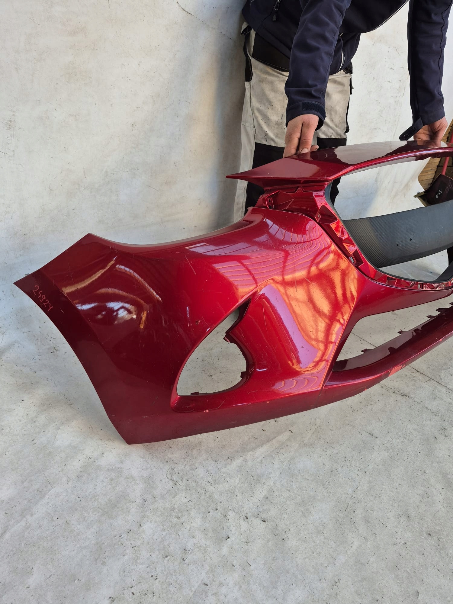 MAZDA 2 III 14-19 bumper front front