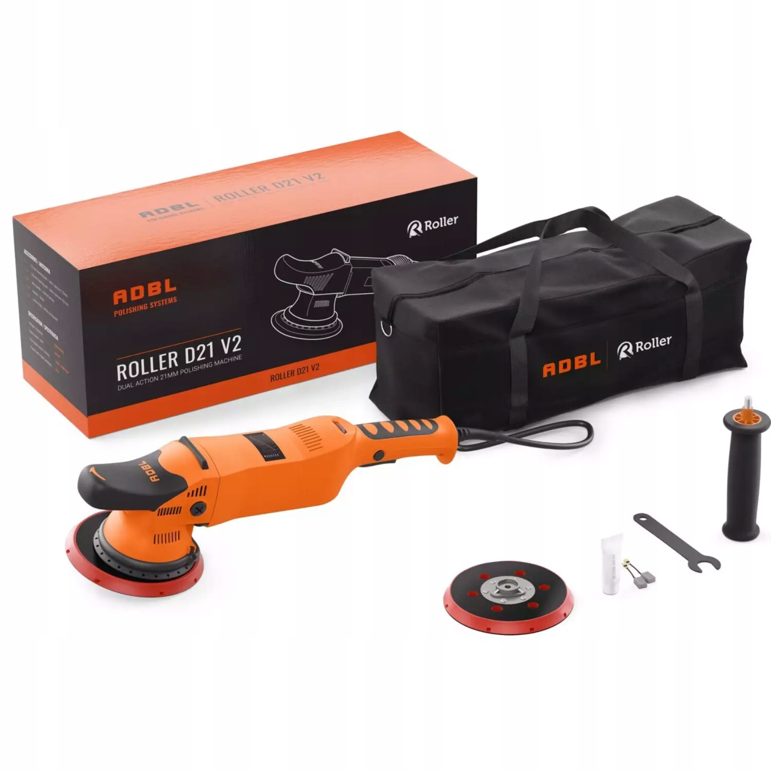 Adbl Roller DA21 V2 Dwa Talerze W Zestawie 125MM I 150MM