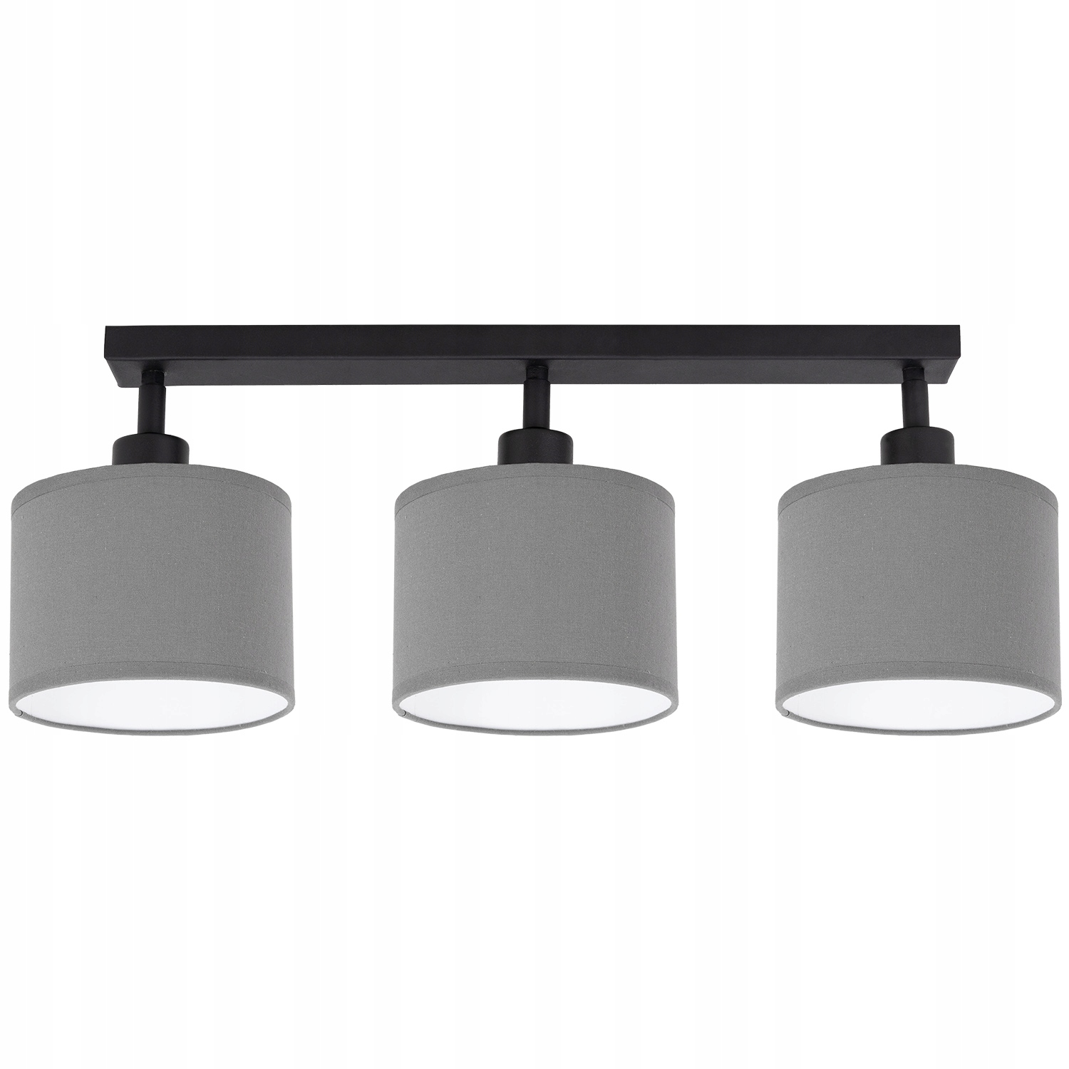 

Lampa Sufitowa Podłużna Przeguby Abażur Tkanina