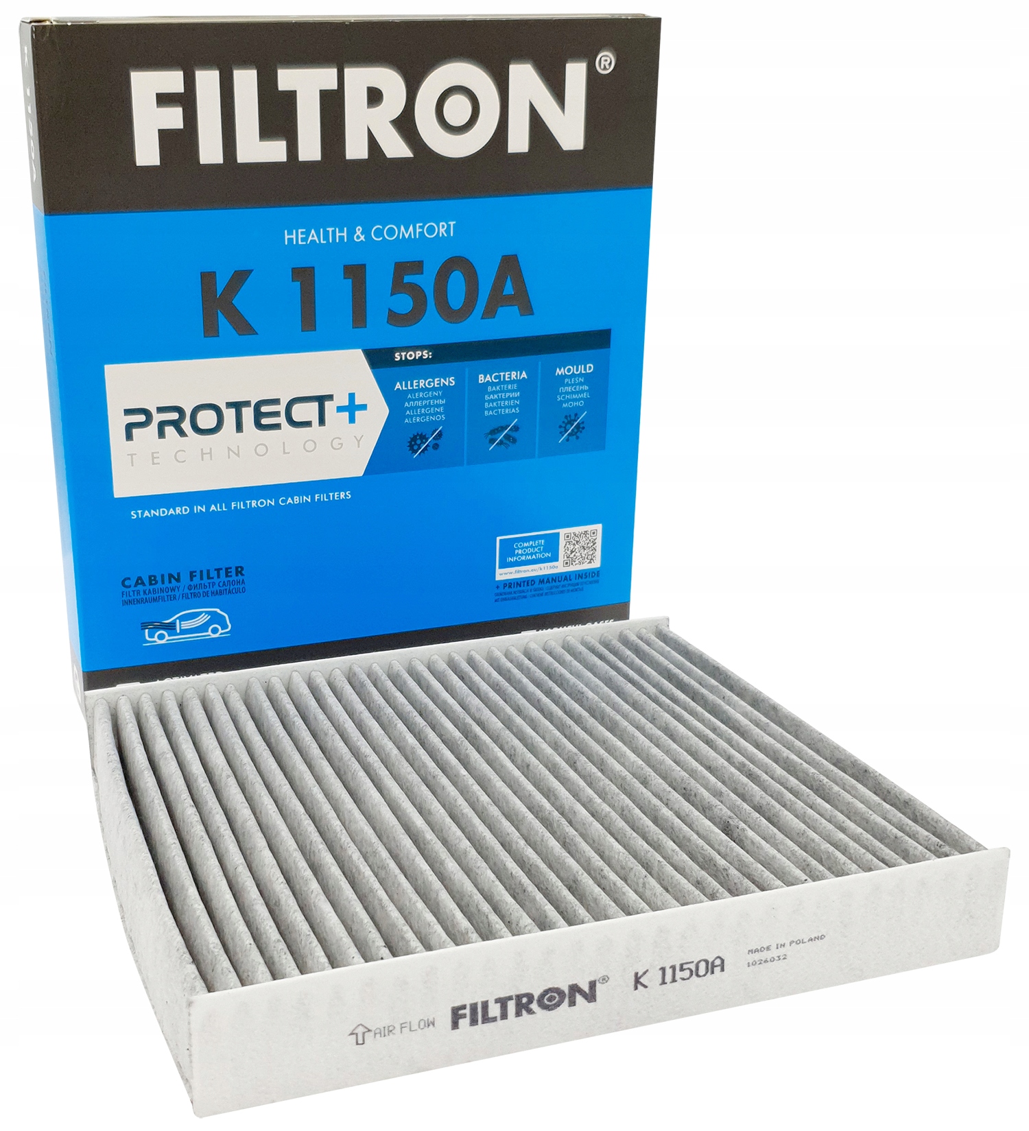 FILTR POWIETRZA KABINOWY FORD FOCUS II K1150A