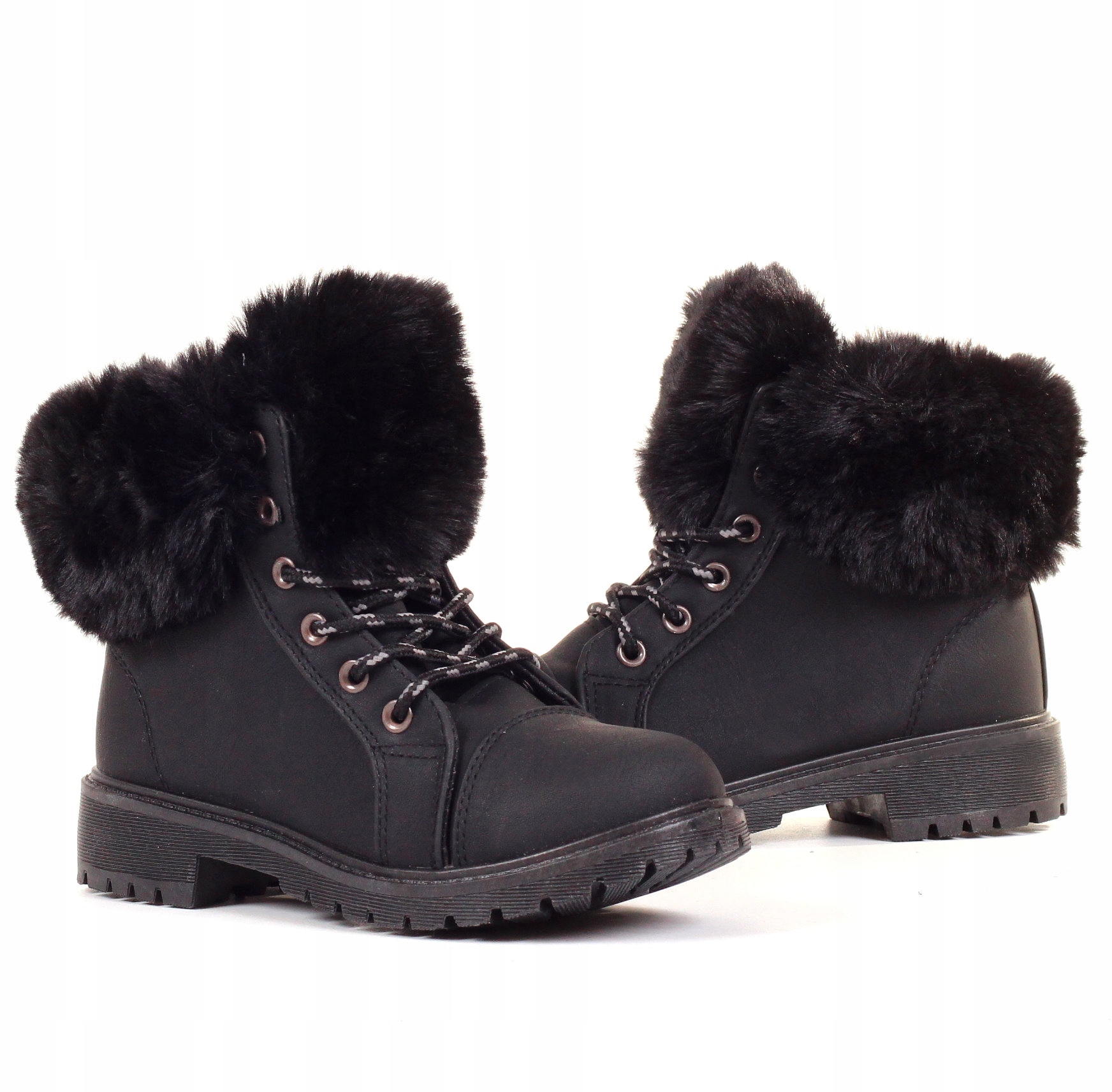 ŚNIEGOWCE OCIEPLANE BOTKI BUTY DZIECIĘCE TRAPERY ZIMOWE Płeć dziewczynki