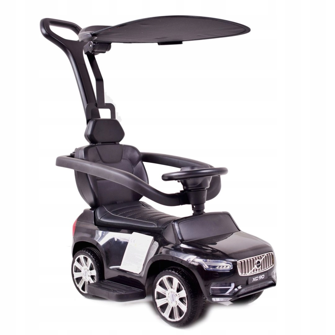 Jeździk, Pchacz, Odpychacz Volvo XC90, Miękkie Siedzenie, Daszek ,dźwięki/d