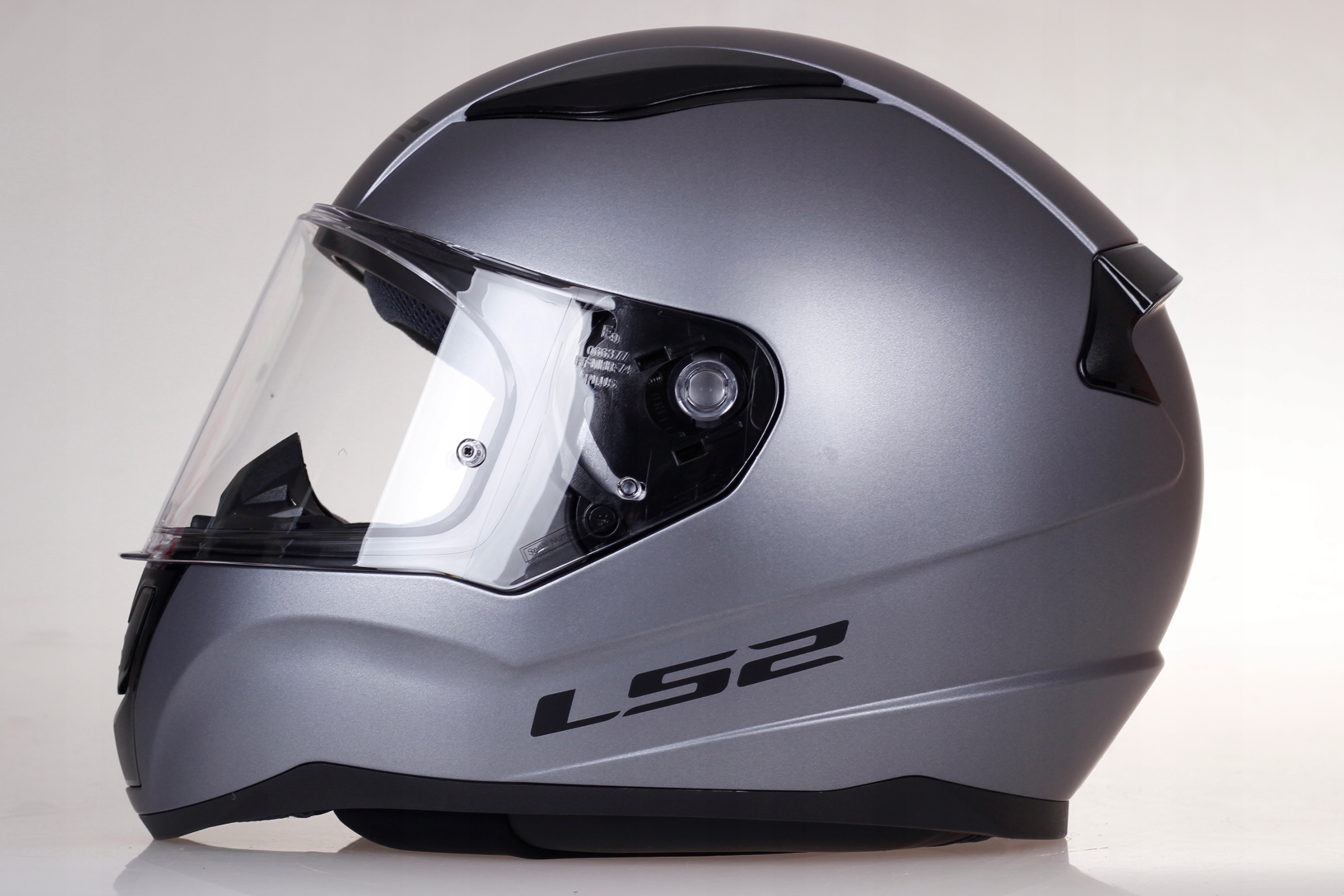 KASK MOTOCYKLOWY LS2 FF353 RAPID II TITAN MAT INTEGRALNY ECE 22.06 Rozmiar XS