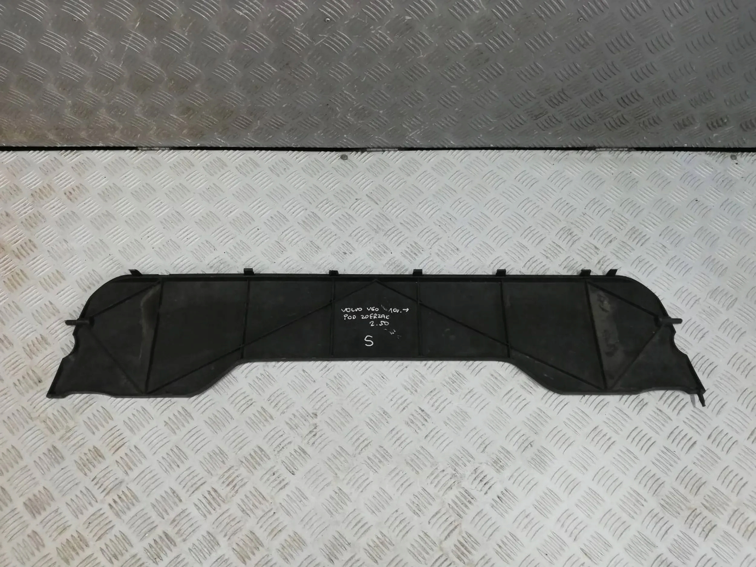 SS VOLVO S60 10- SPOJLER ZDERZAKA PRZEDNIEGO 31386719