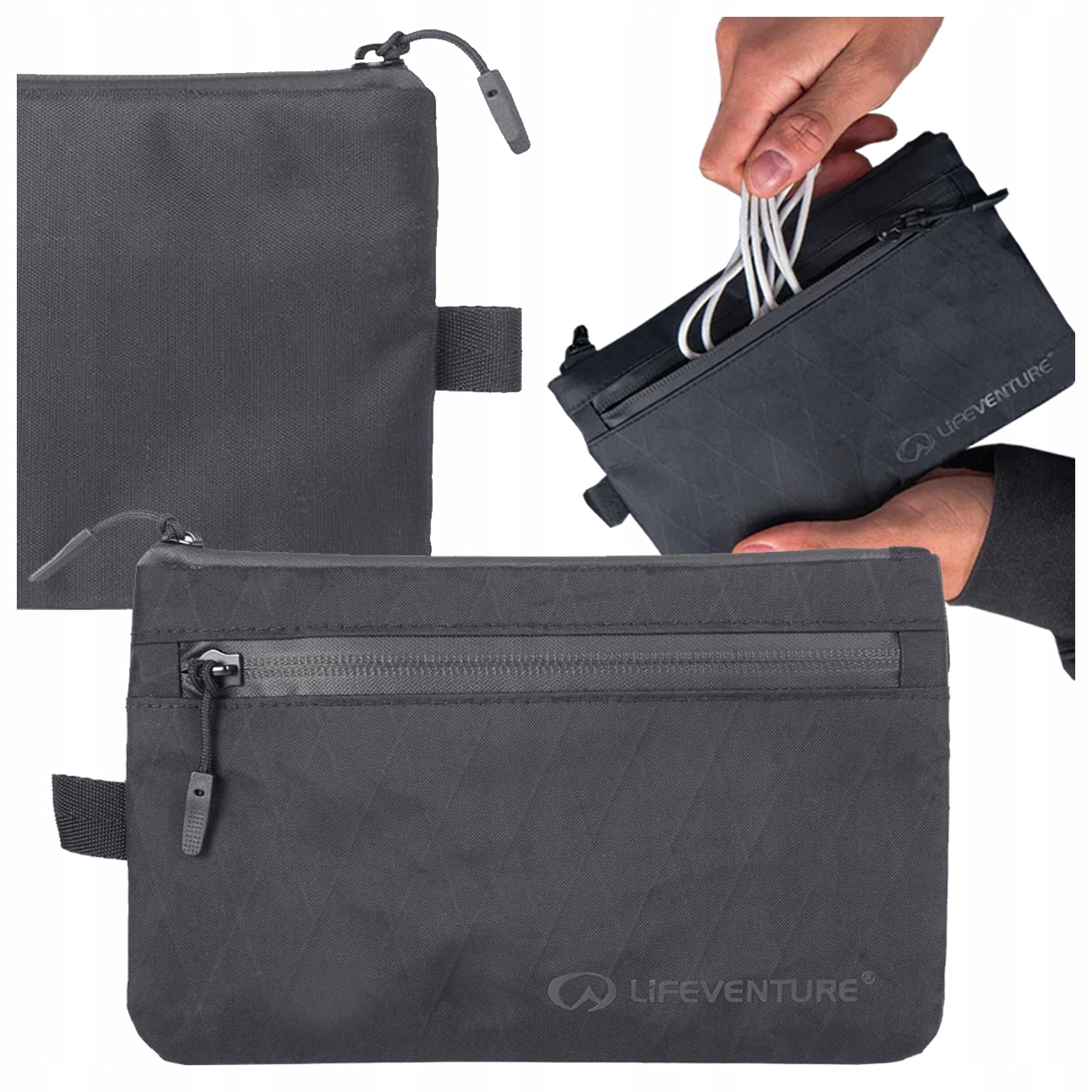 Cestovní voděodolná taška na cenné věci, odolná, X-Pac Zip Pouch