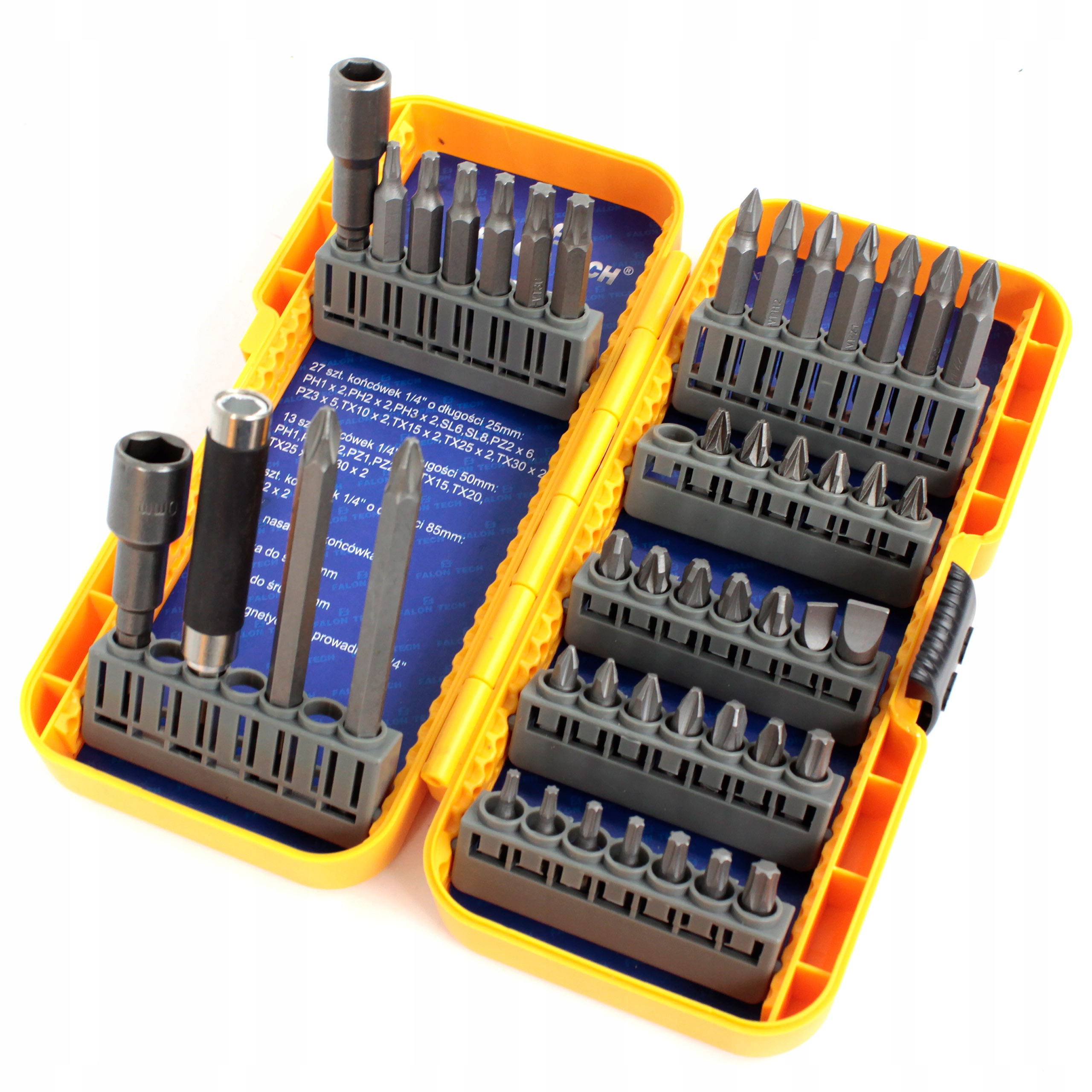 

Zestaw Bitów Bity Końcówki Na Wkrętarkę 45szt.