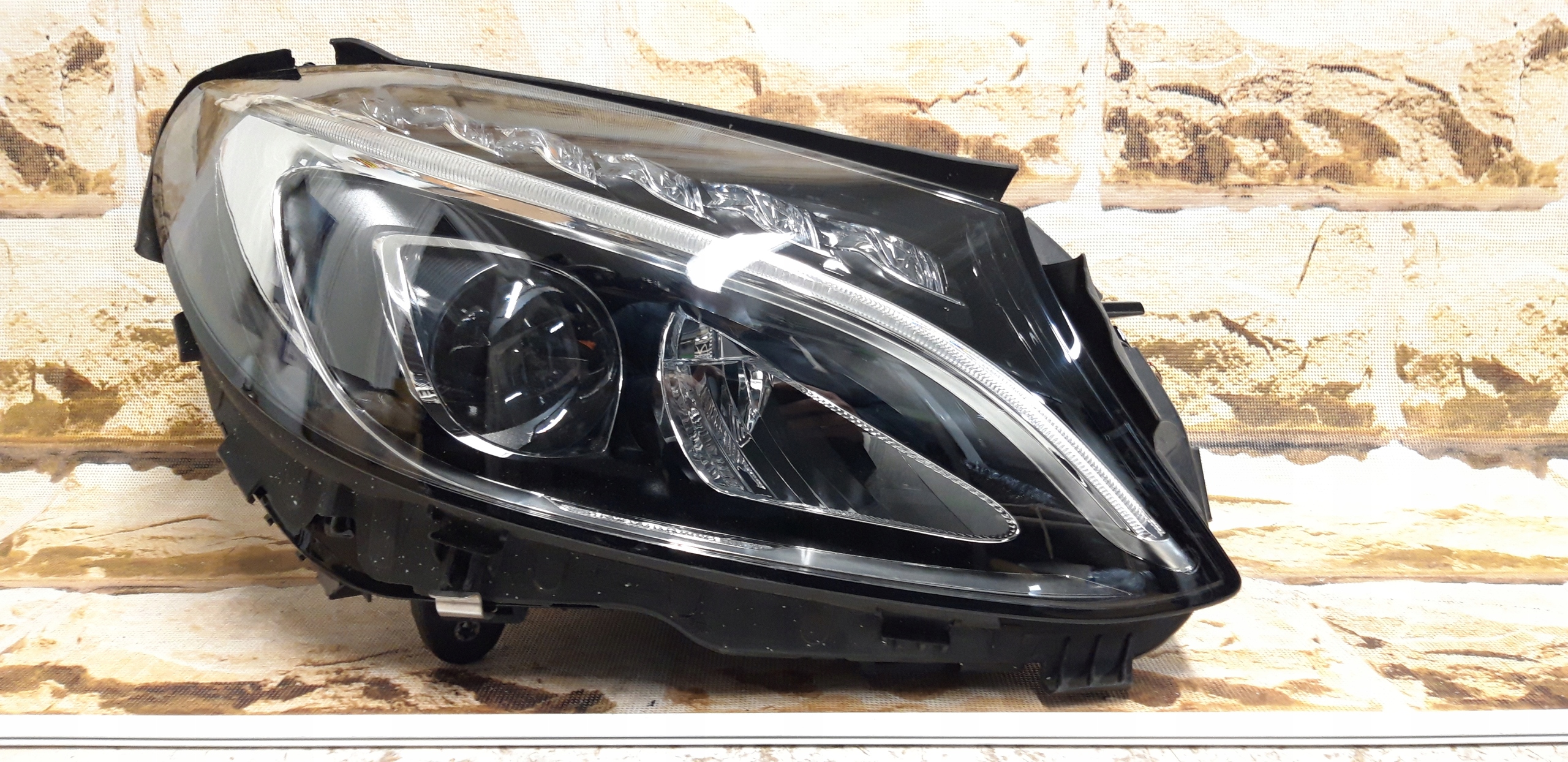 mercedes c klasa w205 led performance europa prawa