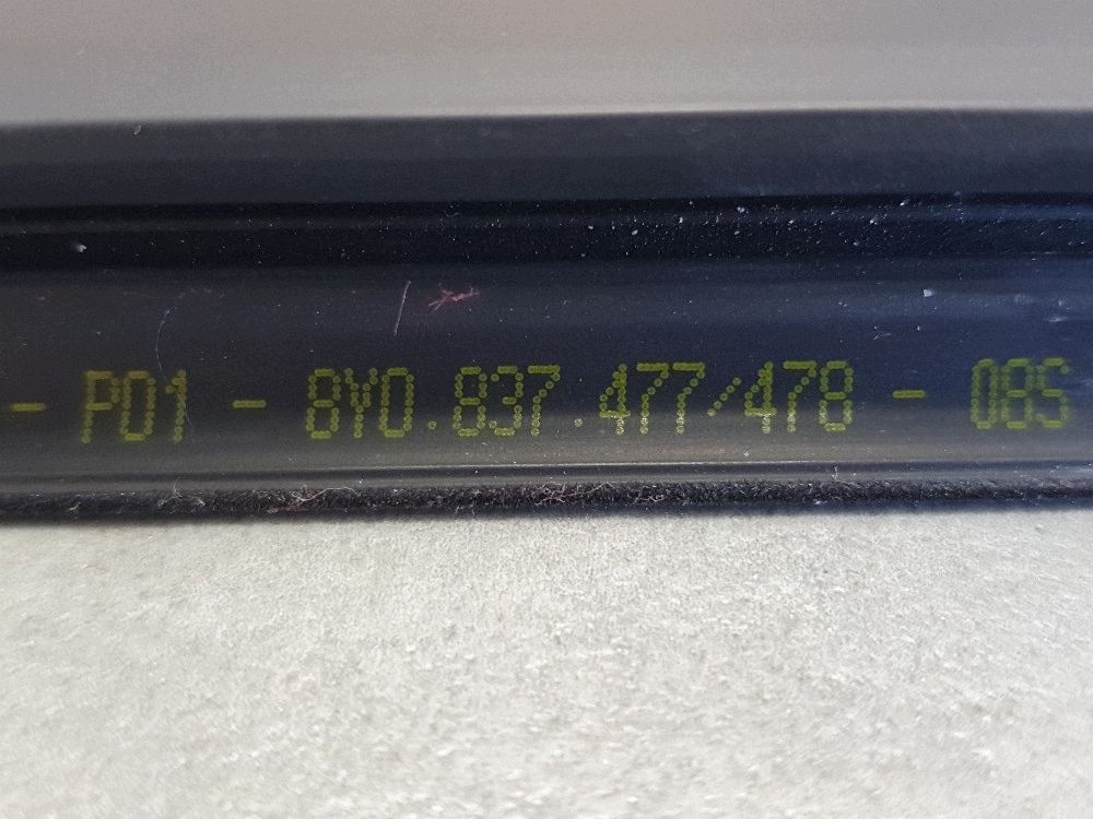 Audi A3 8Y gasket dust door right front 8Y0837477