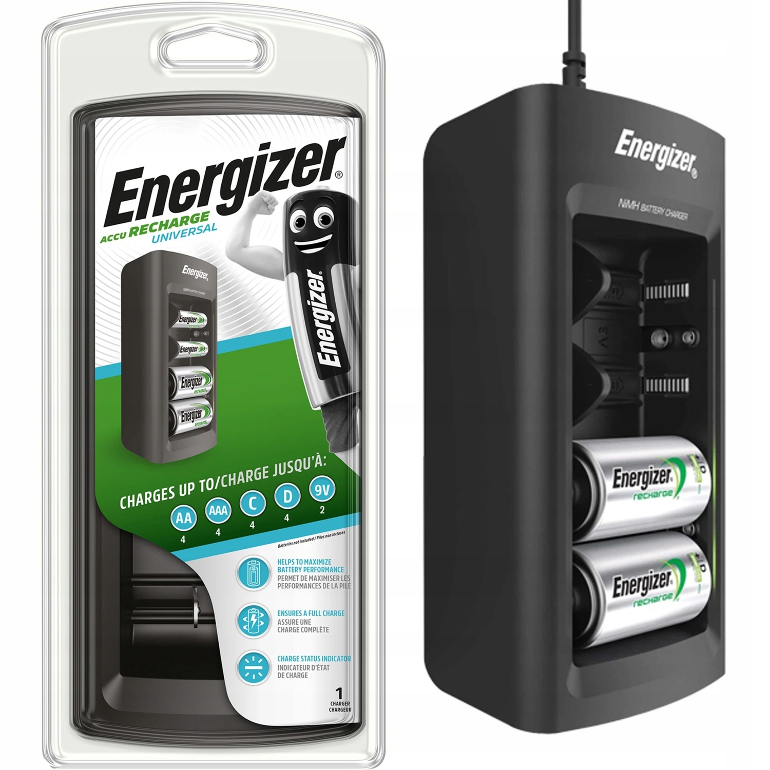 Nabíječka Energizer Universal Charger 7638900423716