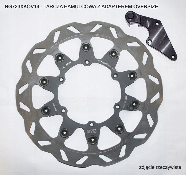 Predný Brzdový Kotúč S Adaptérom Oversize Yamaha Yzf 450 '08-'15'