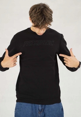 Mikina Patriotic Bez Kapuce New Collage černá