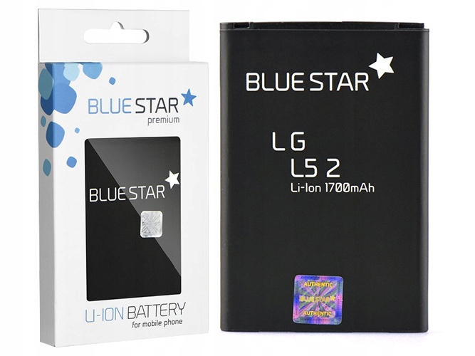 

Lg L5 2 Bateria Li-ion 1700MAH Blue Star Premium