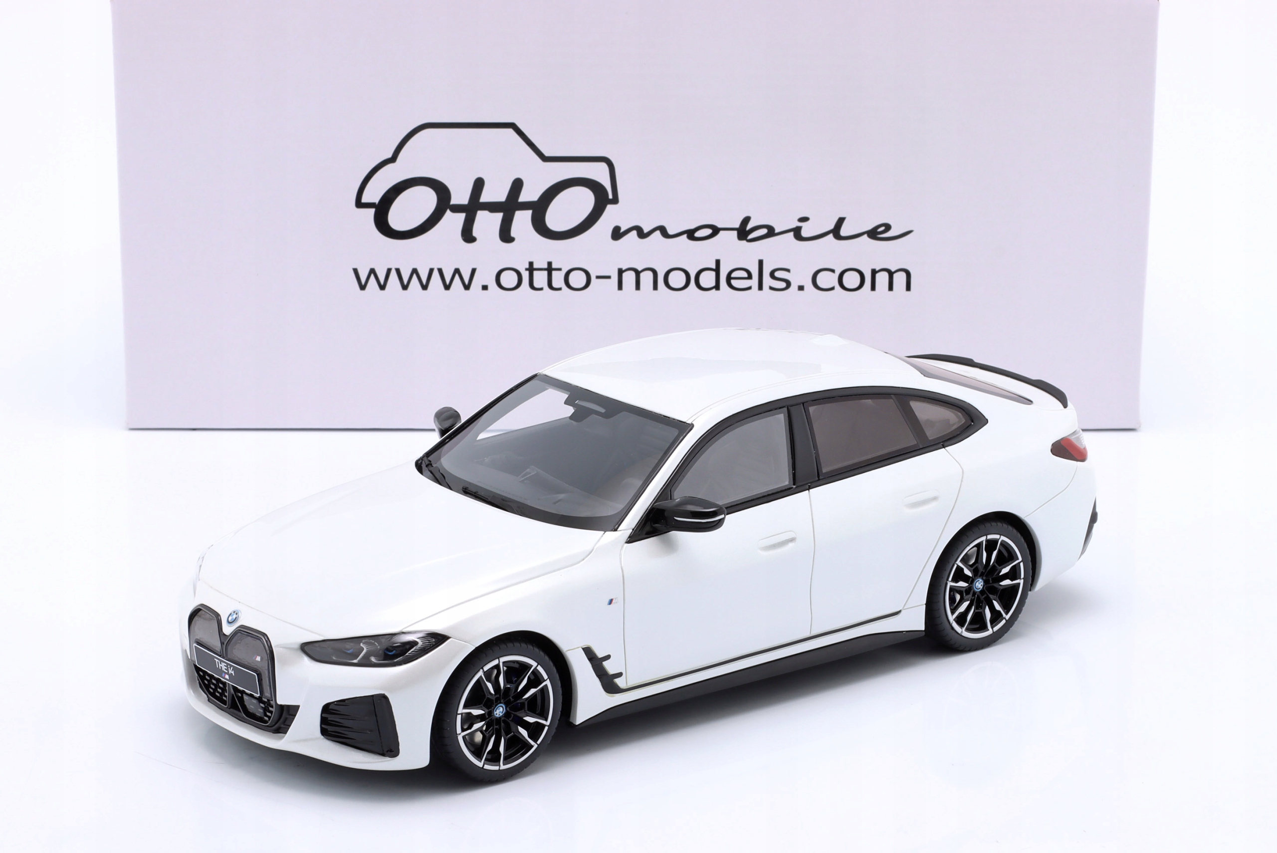 Otto Bmw I4 M50 2021 Mineral White 1:18
