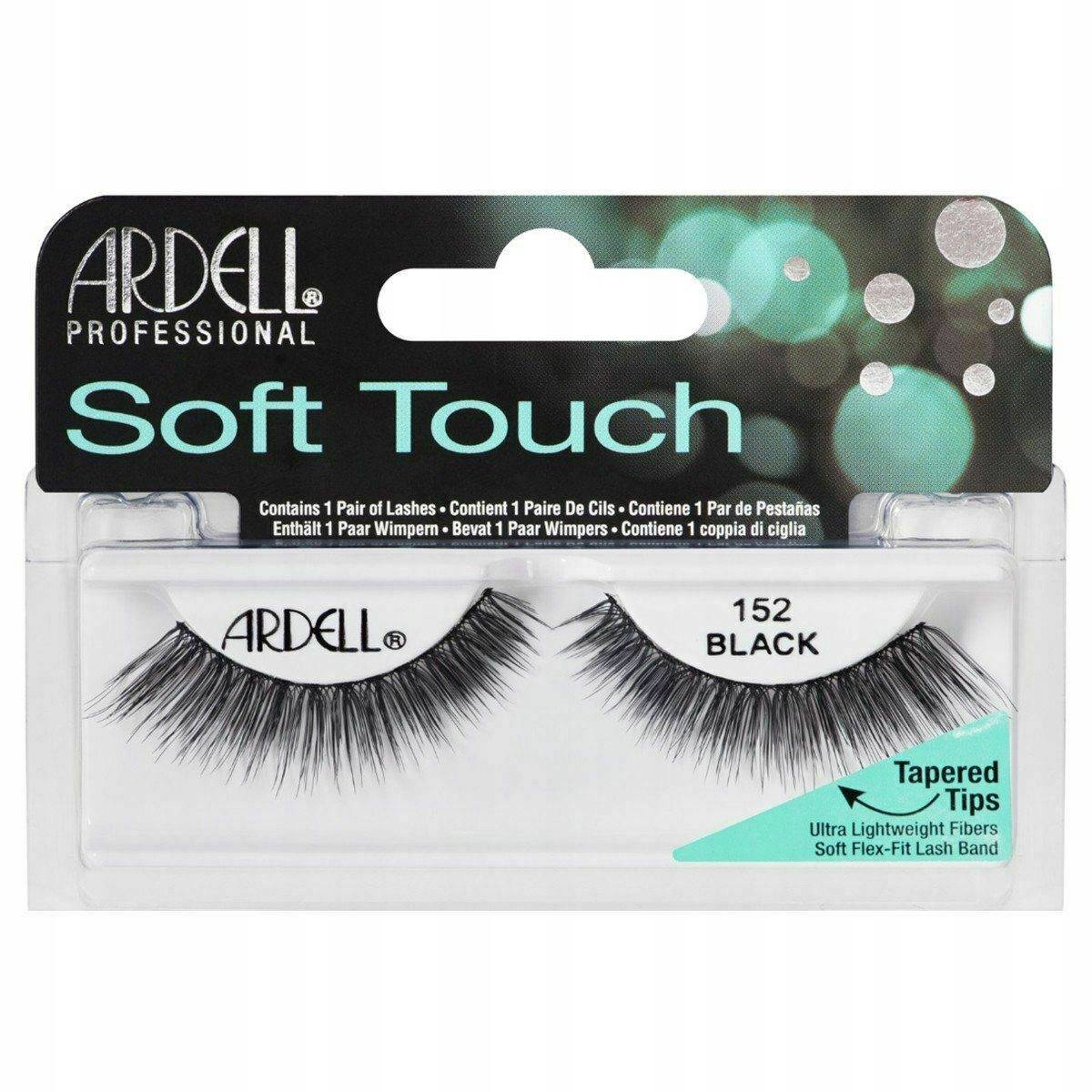 ARDELL SOFT TOUCH RZĘSY 152 BLACK CZARNE Kod producenta 074764652164