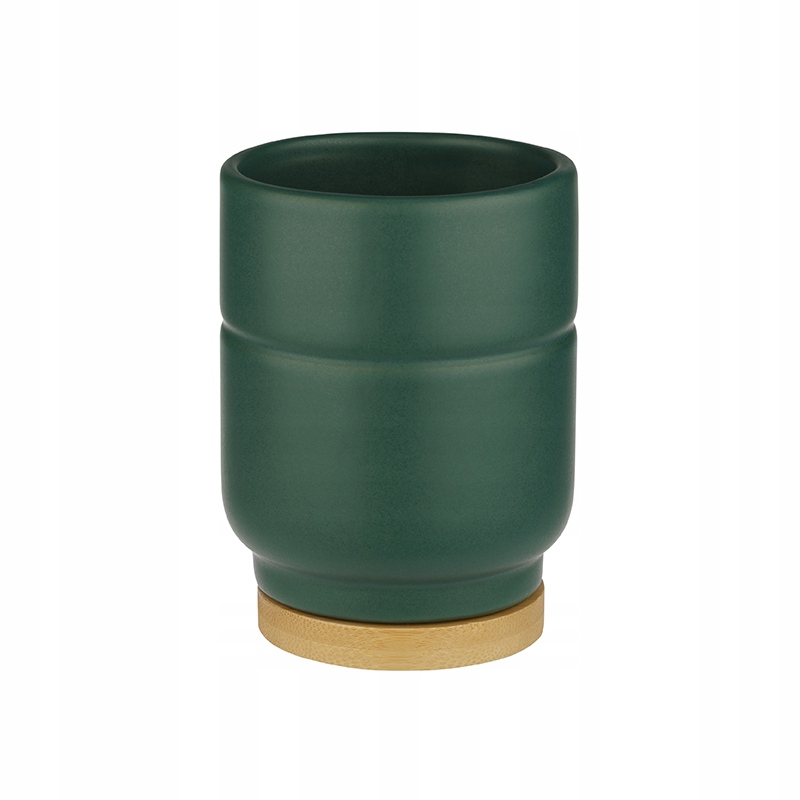 

Kubek łazienkowy ceramiczny bamus zielony