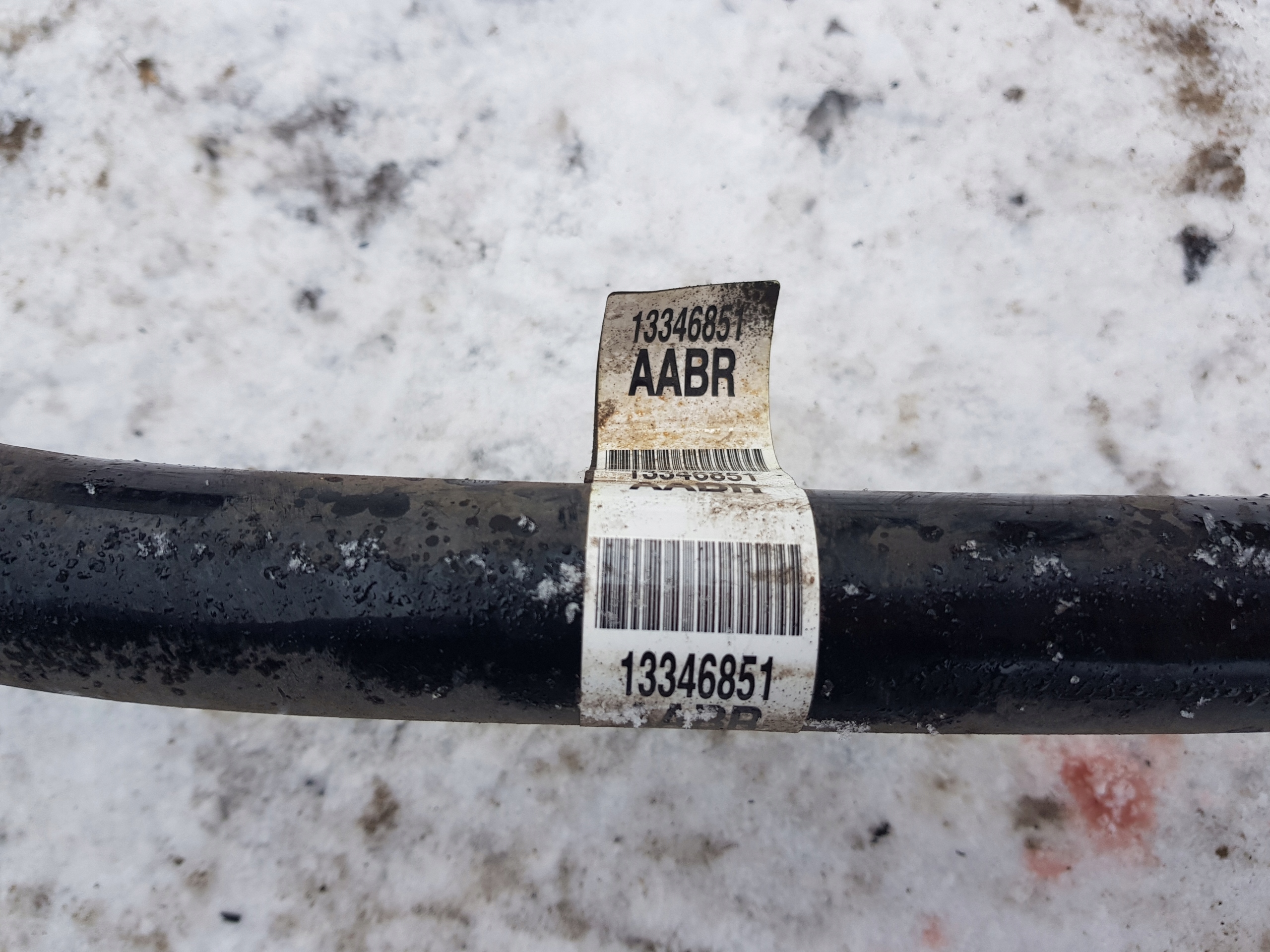 CHEVROLET ORLANDO ZAFIRA C stabilizer rod front 13346851