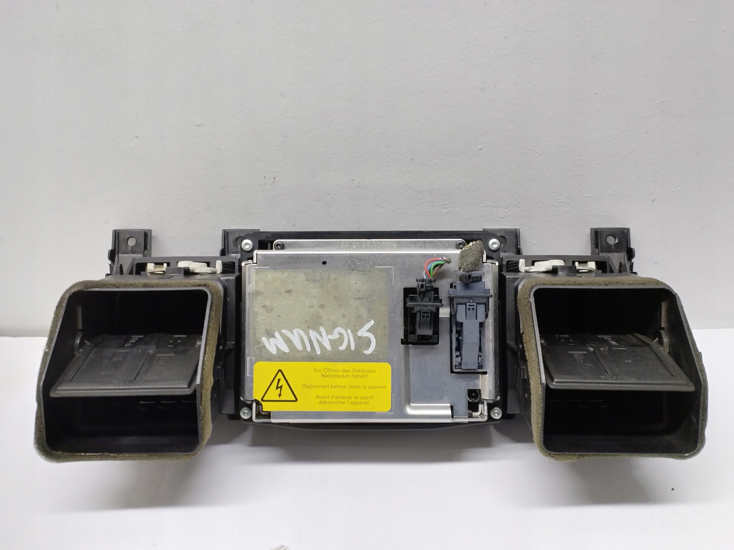 display KRATKI air conditioning devices OPEL SIGNUM 6591550302B