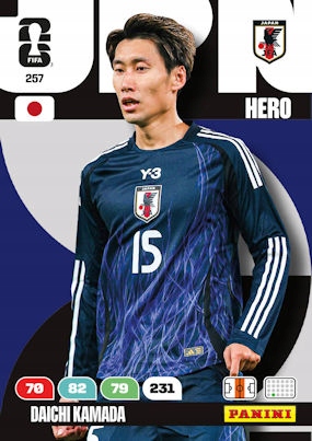 Panini Fifa World Cup 2026 257 Daichi Kamada Japan