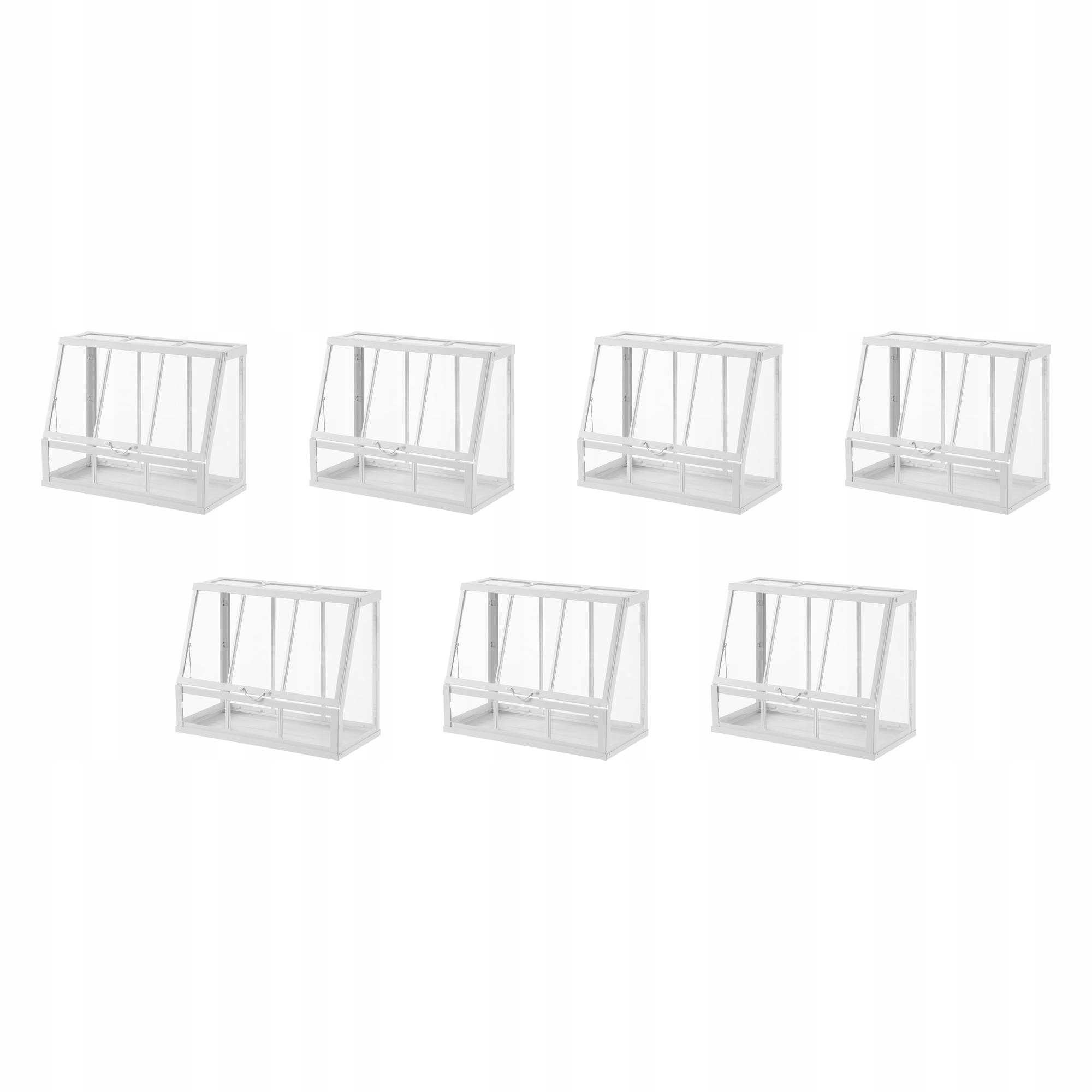 7 ks Miniskleník Akerbar do interiéru i exteriéru 48x45 cm