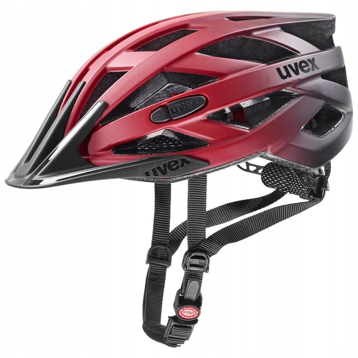Cyklistická přilba Uvex I-vo CC Red Black Matt L 56-60 cm