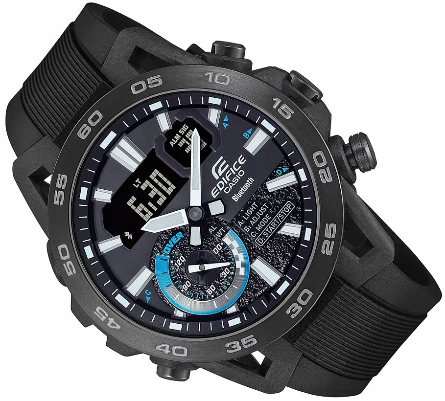 Pánské Hodinky Casio ECB-40PB-1A Edifice Premium Bluetooth Chrono Black Box