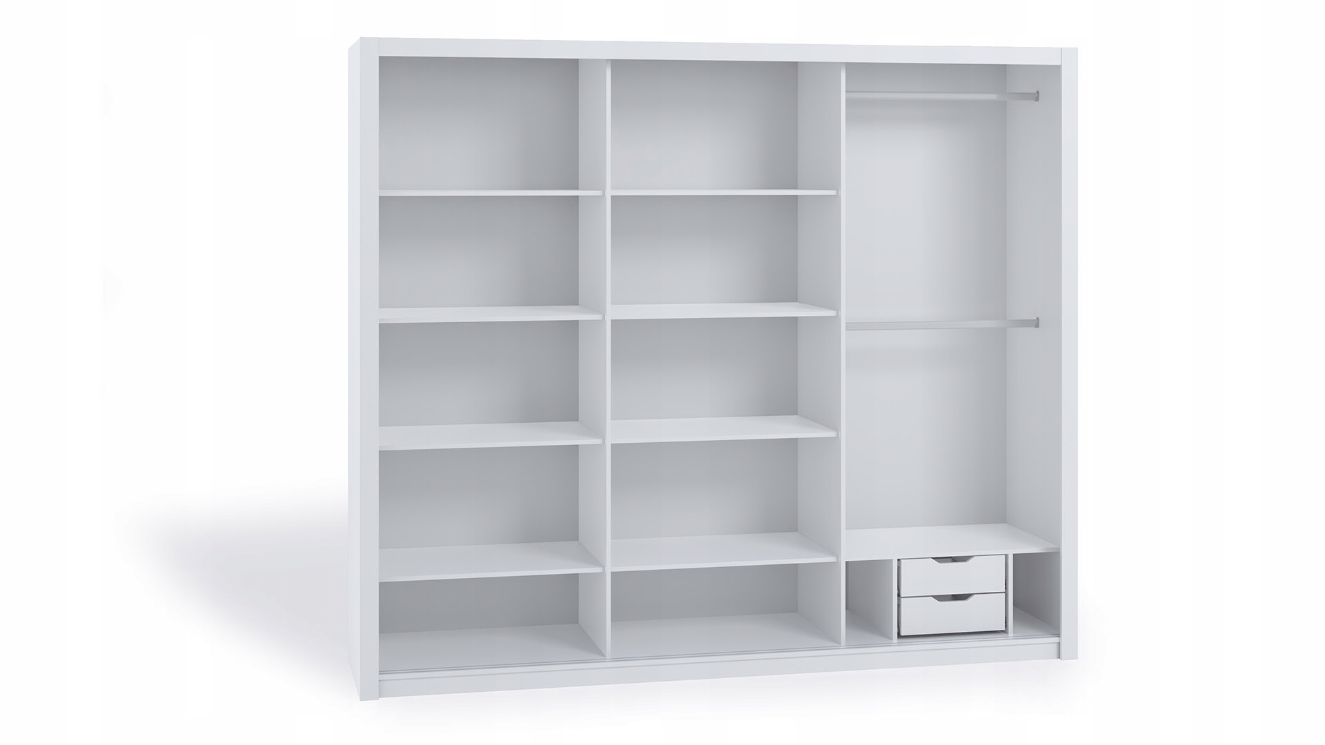 Szafa Przesuwna 250 Bono Szerokość mebla 250 cm