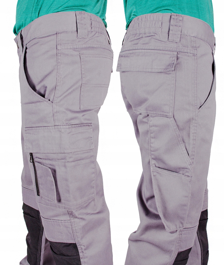 spodnie ROBOCZE DO PASA męskie z nakolannikami 56 Marka FIRI