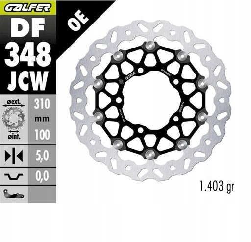 Galfer Predný Brzdový Kotúč Suzuki Gsx-r 600 '06-'07 Gsx-r 750 '06-'07