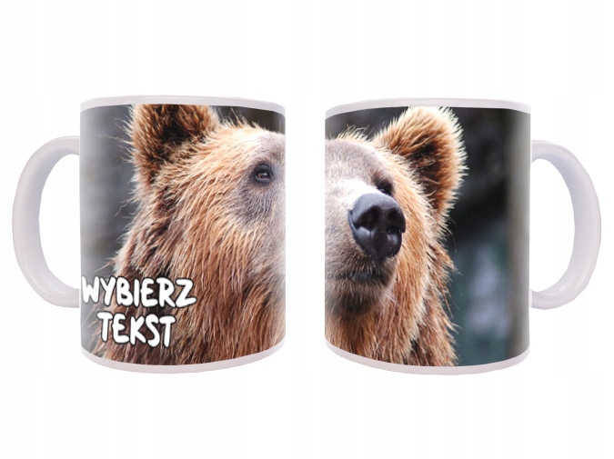 

Kubek Niedźwiedź Z Nadrukiem Imię Lub Napis