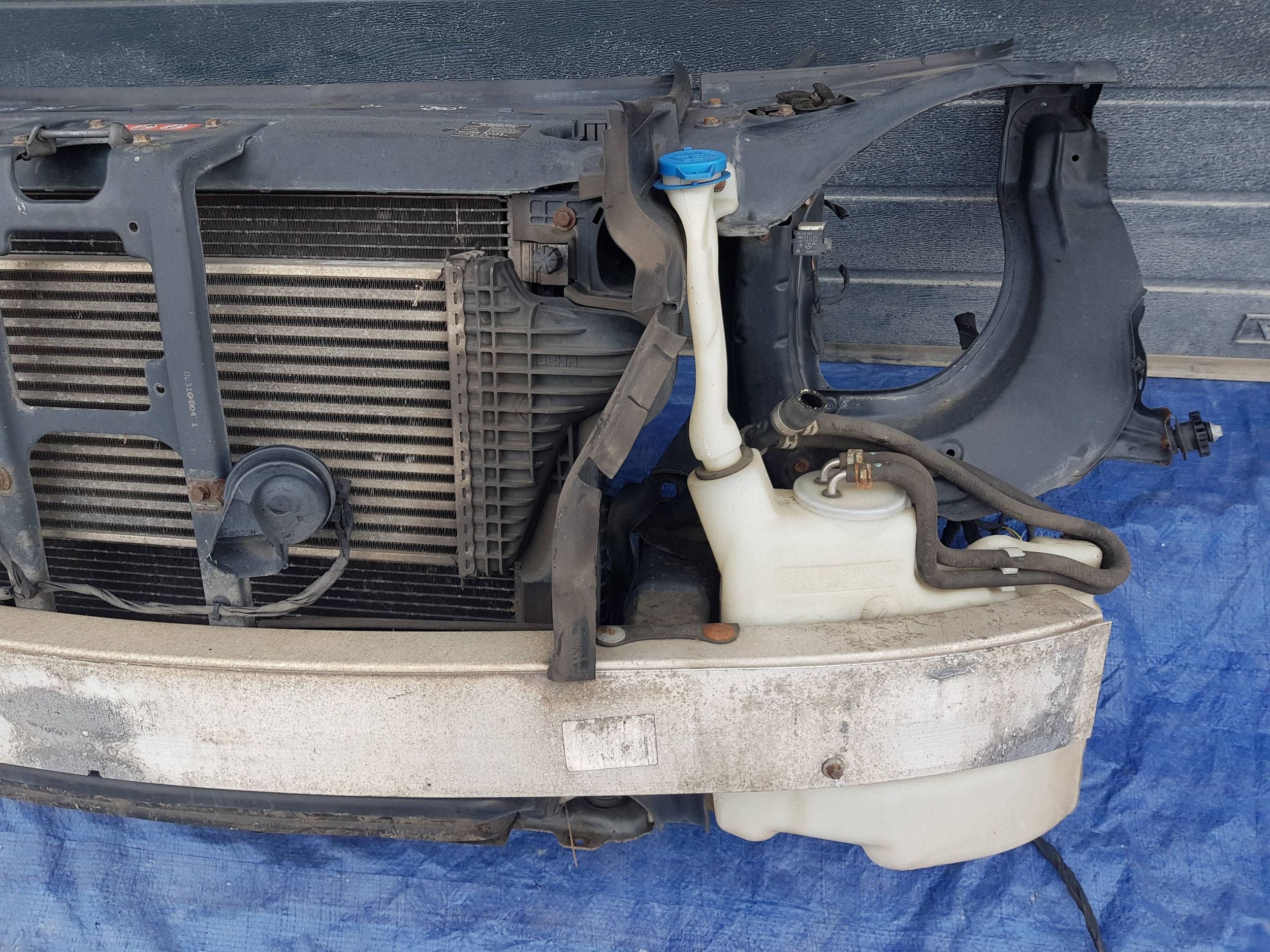 support panel for radiators radiator MERCEDES ML W164 GL X164 3.0 CDI