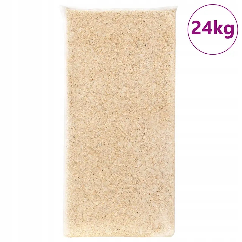 Dřevěné hobliny na podestýlku pro zvířata měkké dřevo 24 kg 4019593