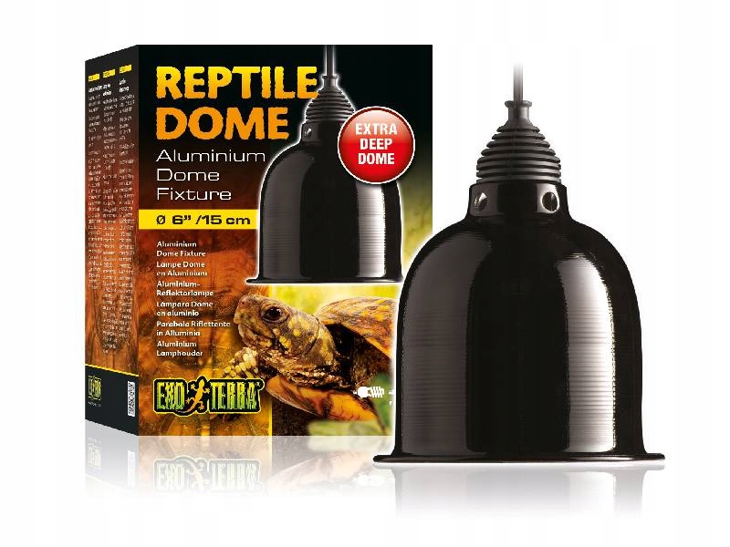 Levně Svítidlo Exoterra Reptile Dome 15 cm stínidlo