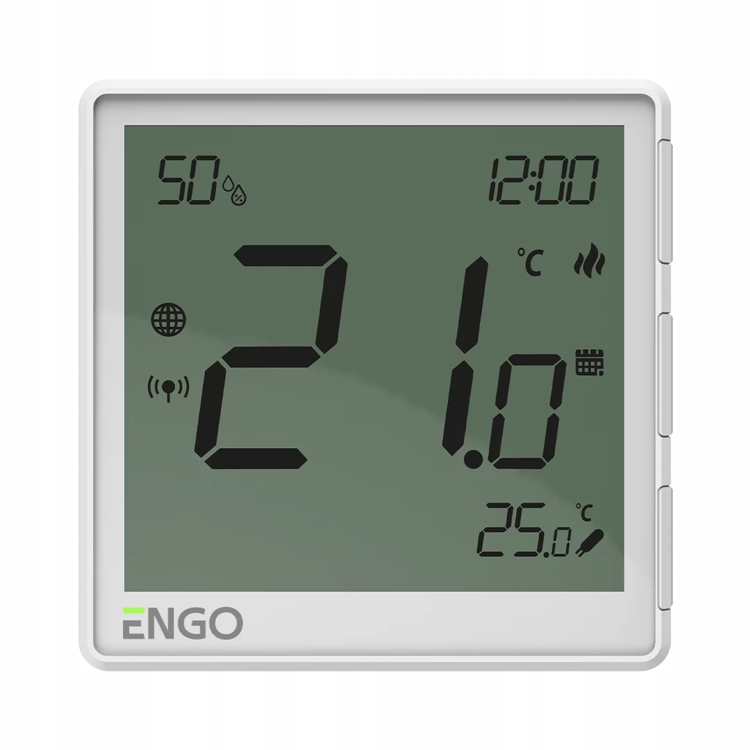 Salus Engo Eonebatw Regulator temperatury Biały