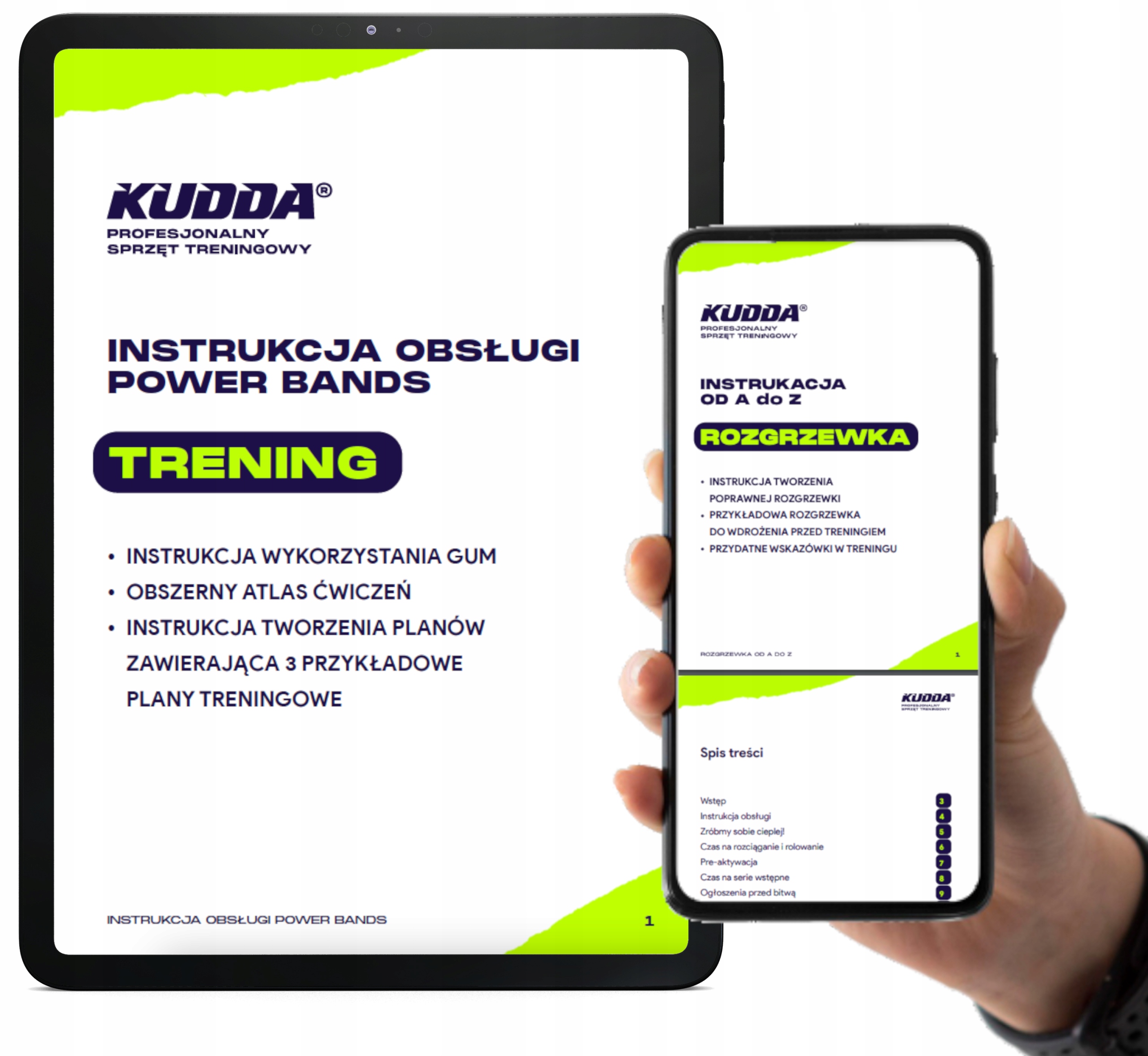 ZESTAW 4 GUMY DO ĆWICZEŃ POWER BAND oporowe mocna guma WYSOKA JAKOŚĆ KUDDA Rodzaj guma