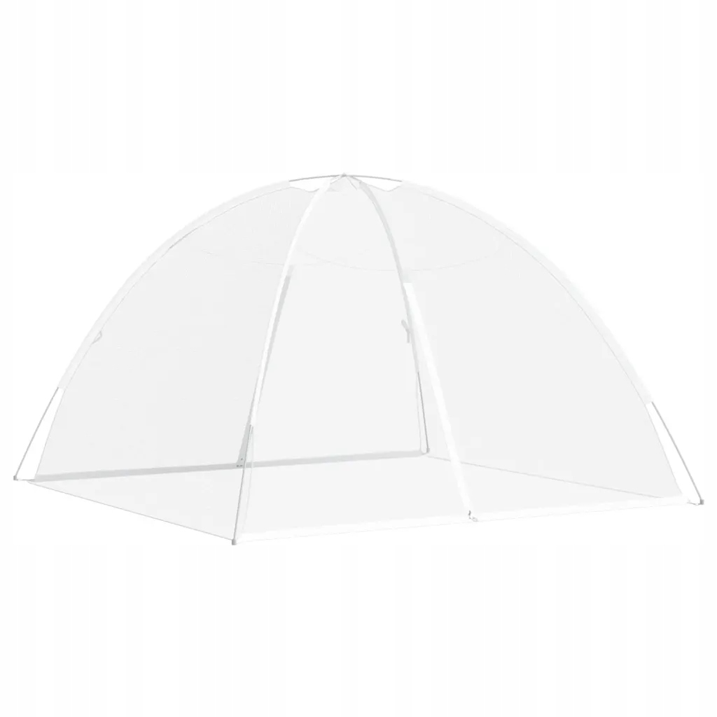 Moskytiéry Mongolsko 200x200x130 cm, bílá, ze skleněných vláken, 2 vstupy