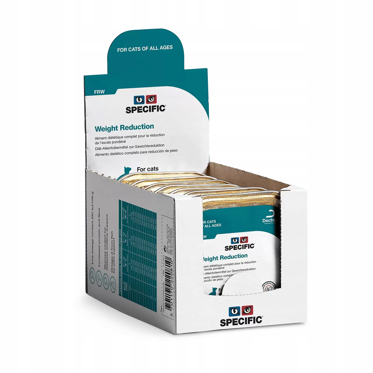 Levně Vlhké krmivo pro kočky s nadváhou Weight Reduction Frw Specific 7x100 g
