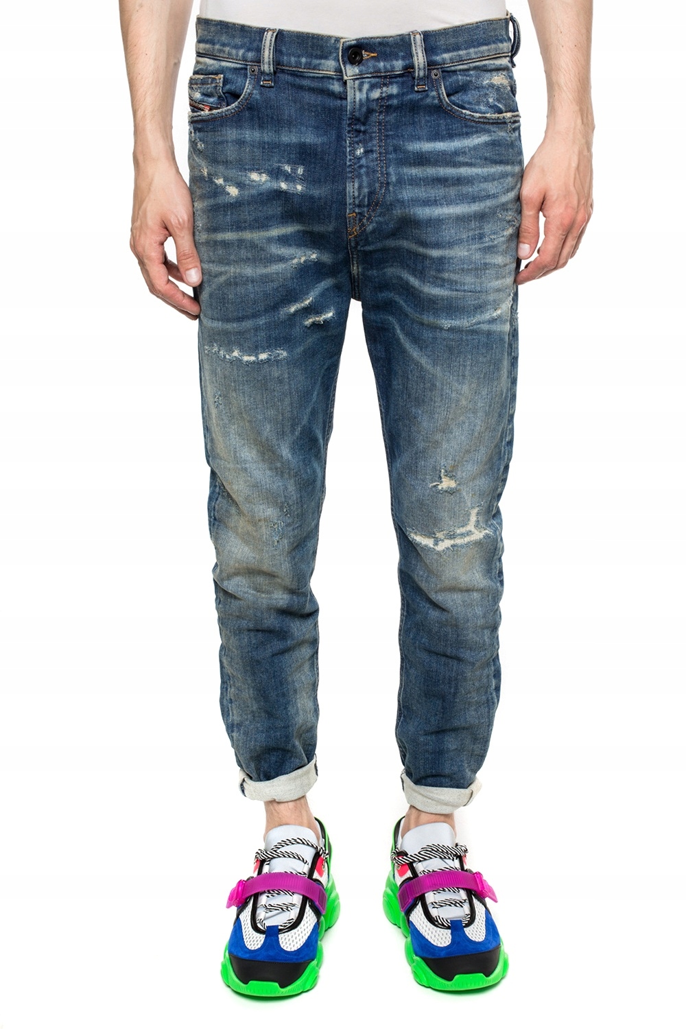 Pánske džínsové nohavice DIESEL modré 31