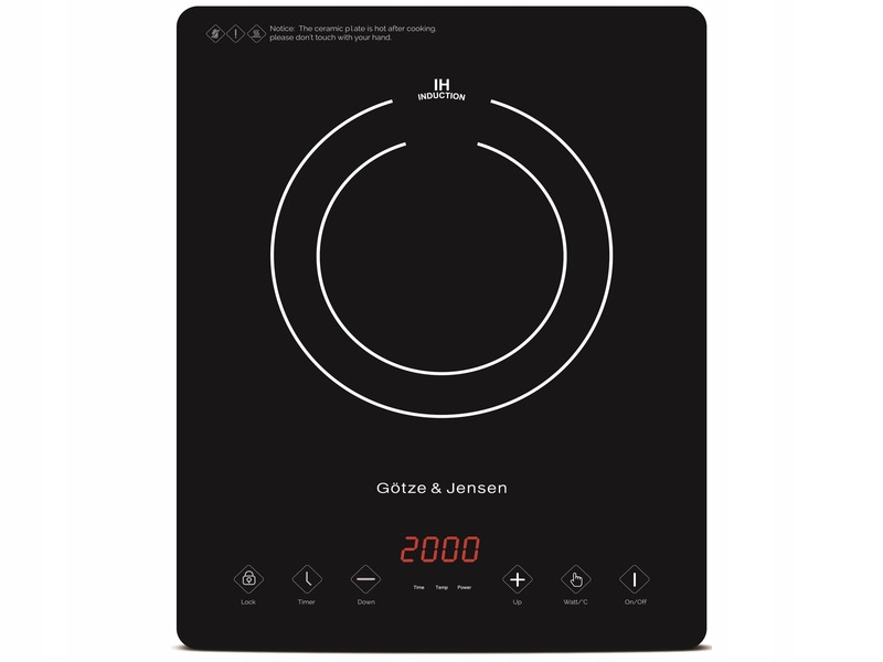 

Płyta indukcyjna Gotze & Jensen IP100 1 pole