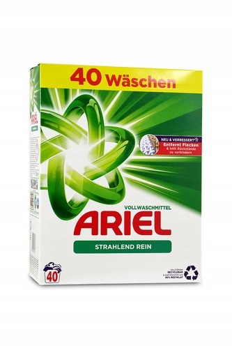 

Ariel Uniwersal Proszek Prania Białego 40 2,6kg De